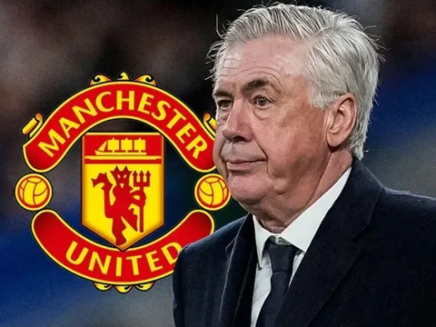 Carrick được vinh danh, Man United vỡ mộng với Ancelotti