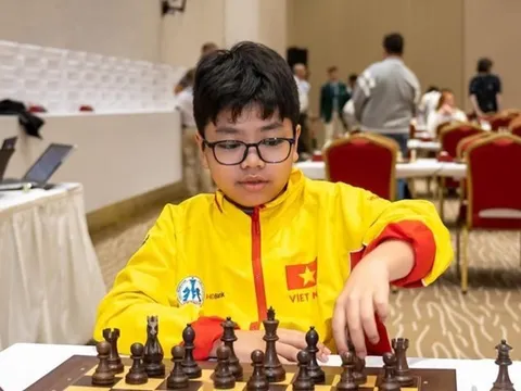 Cờ Vua trẻ Việt Nam vào top 5 thế giới