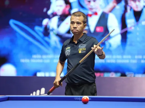 Giải vô địch Billiards Carom 3 băng đồng đội thế giới 2026: Đội tuyển Việt Nam thắng trận ra quân