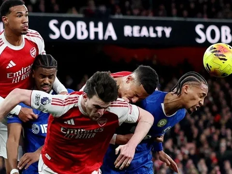 Arsenal lập kỷ lục ấn tượng sau trận thắng Chelsea