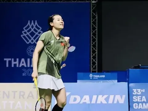 Thùy Linh đã sẵn sàng chinh phục Giải Cầu lông toàn Anh 2026