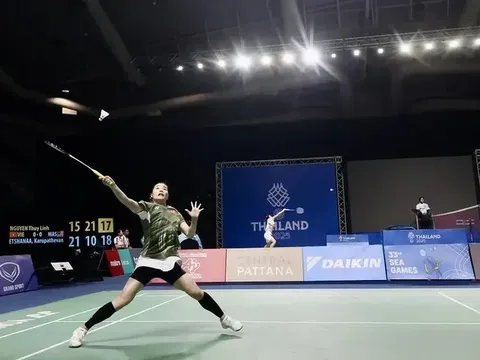 Nguyễn Thùy Linh dừng bước tại Giải Cầu lông toàn Anh 2026