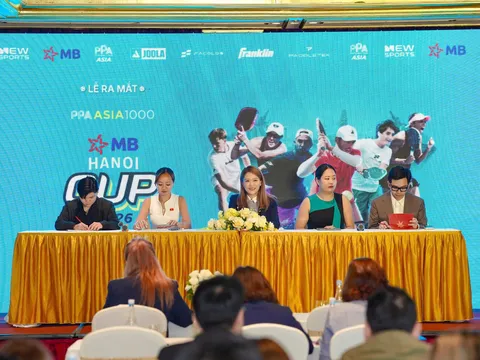Gần 700 tay vợt tham dự Giải Pickleball PPA Asia 1000 - MB Hanoi Cup 2026