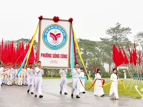 Đại hội Thể dục thể thao phường Sông Công lần thứ nhất