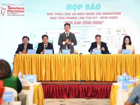 Giải vô địch quốc gia Marathon - Báo Tiền Phong 2026 quy tụ loạt "ngôi sao" Điền kinh Việt Nam