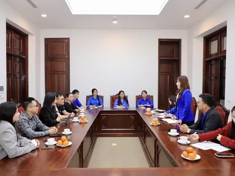 Tăng cường hợp tác giữa Đoàn Thanh niên Bộ Văn hóa, Thể thao và Du lịch với Câu lạc bộ Doanh nhân trẻ thế giới tại Việt Nam