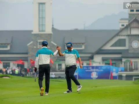 Đội golf Miền Bắc tạm dẫn trước đội Miền Nam tại Giải VGA Union Cup 2026