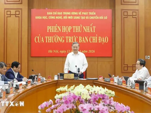 Tổng Bí thư Tô Lâm: Triển khai Nghị quyết 57 phải quyết liệt, bài bản hơn, gắn với kết quả cụ thể