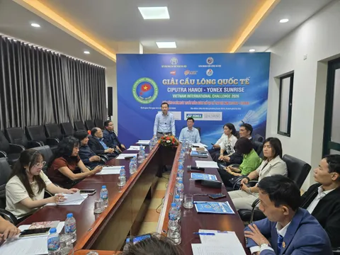 329 vận động viên tranh tài tại Giải Cầu lông Quốc tế Ciputra Hanoi - Yonex Sunrise Vietnam International Challenge 2026