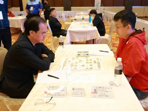 Giải cờ Tướng Ninh Minh Hoa Sơn Bôi 2026: Nguyễn Thành Bảo ra quân ấn tượng ngày thi đấu đầu tiên