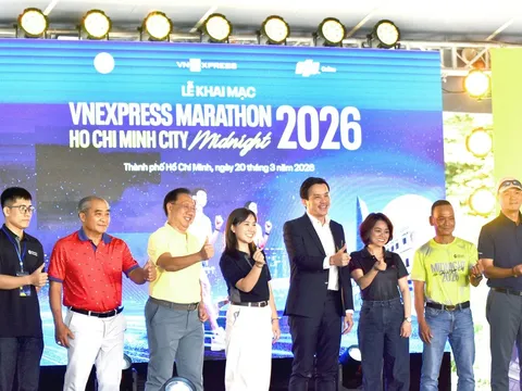 Hơn 13.000 vận động viên tham gia Giải Chạy VnExpress Marathon Ho Chi Minh City Midnight 2026