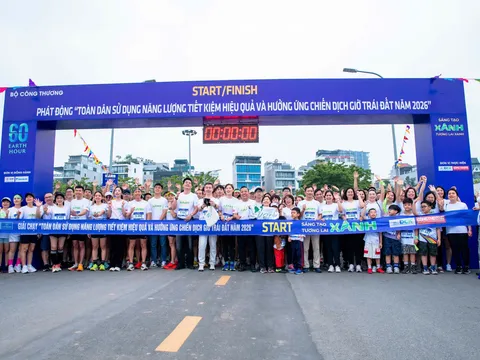 Lễ phát động và Giải chạy hưởng ứng "Toàn dân sử dụng năng lượng tiết kiệm hiệu quả và hưởng ứng Chiến dịch Giờ Trái đất năm 2026"