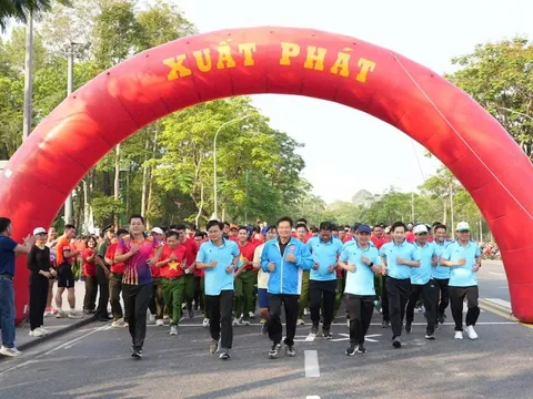 "Ngày chạy Olympic 2026: Vì sức khỏe toàn dân - Vì an ninh Tổ quốc": Lan tỏa mạnh mẽ đến mọi miền Tổ quốc