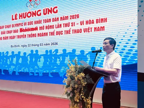 Phường Ba Đình hưởng ứng Ngày chạy Olympic vì sức khỏe toàn dân năm 2026