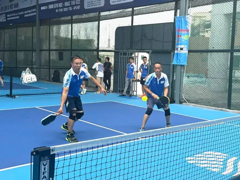 Giải Pickleball tranh Cúp Zocker chào mừng 80 năm Ngày truyền thống ngành Thể dục thể thao
