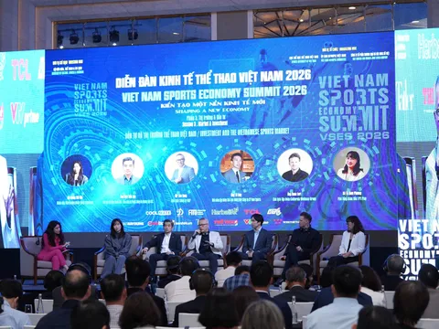 Diễn đàn Kinh tế Thể thao Việt Nam 2026 nhấn mạnh chuyển đổi số và vai trò đang nổi lên của Thể thao điện tử.
