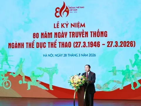 Phát biểu của Bộ trưởng Nguyễn Văn Hùng tại Lễ kỷ niệm 80 năm ngày truyền thống ngành Thể dục, Thể thao