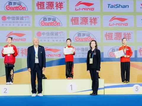 Wushu Việt Nam giành 7 huy chương vàng tại Giải vô địch trẻ thế giới 2026