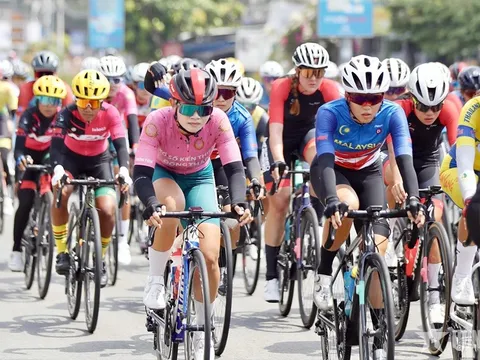 Đội tuyển xe đạp nữ Việt Nam tham dự Giải Xe đạp đường trường Tour of Thailand 2026