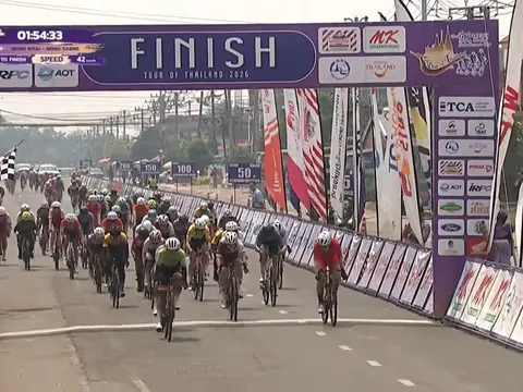 Nguyễn Thị Thật bị tước chiến thắng ở chặng 3 Tour Of Thailand 2026