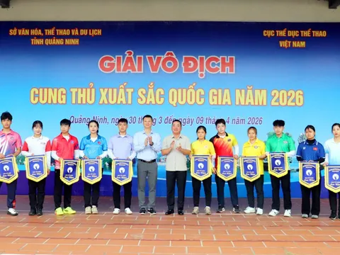 Khởi tranh Giải vô địch Cung thủ xuất sắc quốc gia 2026