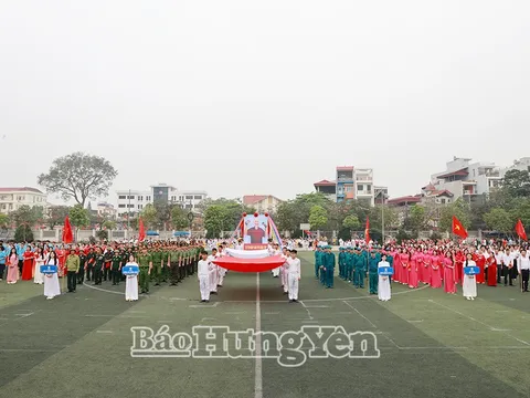 Khai mạc Đại hội Thể dục thể thao phường Mỹ Hào lần thứ I