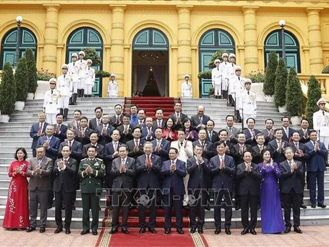 Tổng Bí thư, Chủ tịch nước chủ trì Hội nghị công bố các quyết định đối với Chính phủ