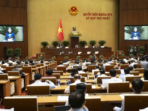 Thông cáo báo chí số 6, Kỳ họp thứ nhất, Quốc hội Khóa XVI