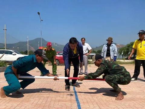 Xã Tây Khánh Sơn tổ chức Giải đẩy gậy nam - nữ năm 2026