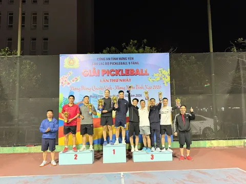 Công an tỉnh Hưng Yên đẩy mạnh phong trào luyện tập thể dục thể thao