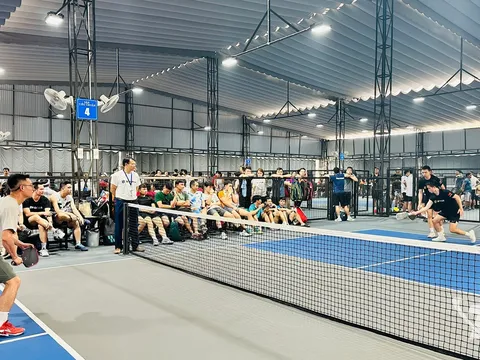 Hơn 600 vận động viên tranh tài Giải Pickleball tỉnh Thái Nguyên năm 2026