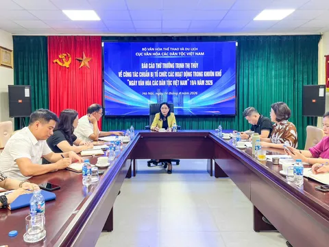 Đảm bảo tiến độ, chất lượng tổ chức Ngày Văn hóa các dân tộc Việt Nam (19/4) năm 2026