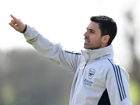 Huấn luyện viên Mikel Arteta tự tin trước trận lượt về tứ kết Champions League