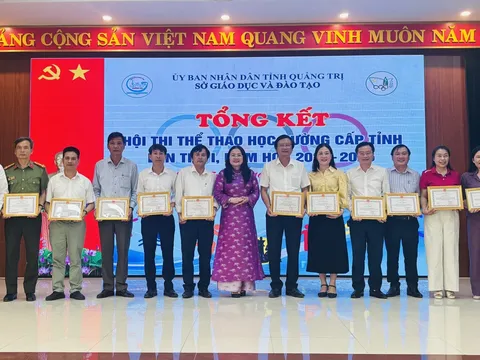 Tổng kết Hội thi Thể thao học đường tỉnh Quảng Trị lần thứ I