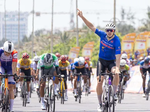 Marchuk Dzianis thắng chặng 14 Cúp Xe đạp Truyền hình TP.HCM, giữ chắc danh hiệu Áo xanh