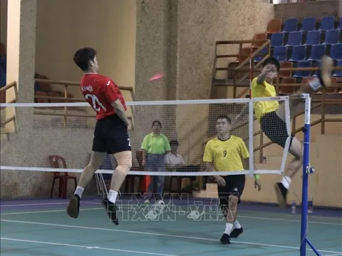 Gần 200 vận động viên tranh tài Giải Đá cầu xuất sắc quốc gia 2026