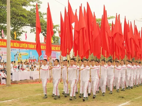 Khai mạc Đại hội Thể dục thể thao phường Phượng Sơn