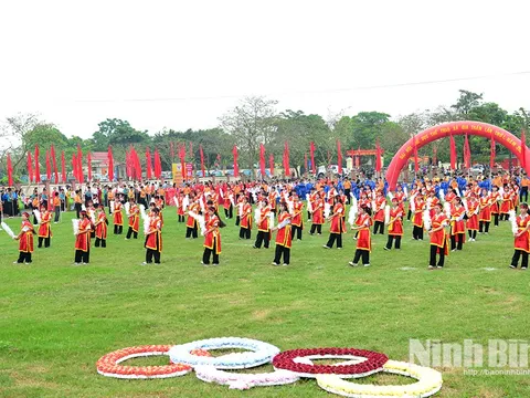 Nhiều địa phương tại Ninh Bình sôi nổi tổ chức Đại hội Thể dục thể thao lần thứ I