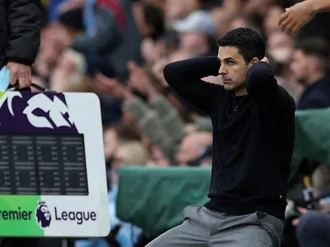 Huấn luyện viên Arteta chạm cột mốc buồn, Man City gây choáng
