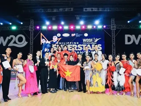 Giải vô địch DanceSport Đông Nam Á 2026: Việt Nam giành thêm nhiều huy chương vàng trong ngày thi đấu cuối