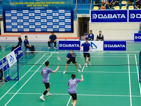 Khởi tranh Giải Cầu lông vô địch đồng đội nam nữ hỗn hợp quốc gia 2026