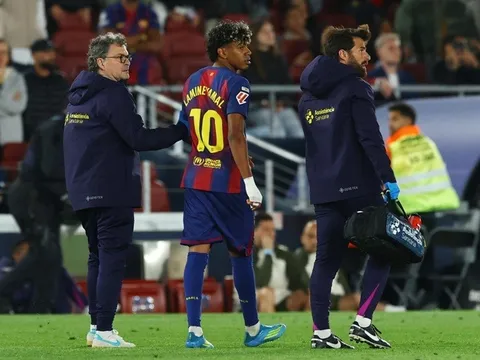 Lamine Yamal dính chấn thương nặng trong chiến thắng của Barcelona
