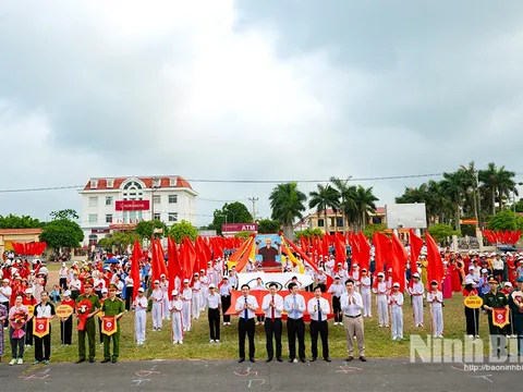 Xã Bình Minh, Gia Vân tổ chức Đại hội Thể dục thể thao lần thứ I