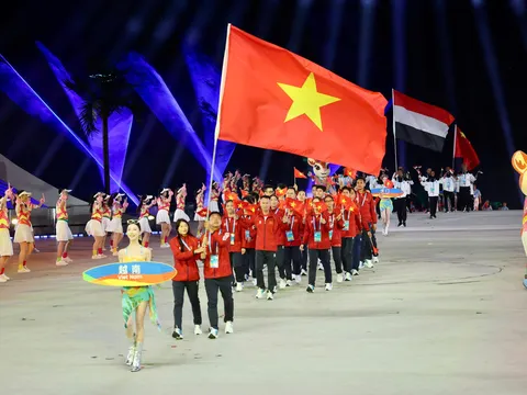 Rực rỡ Lễ khai mạc Đại hội Thể thao Bãi biển châu Á 2026