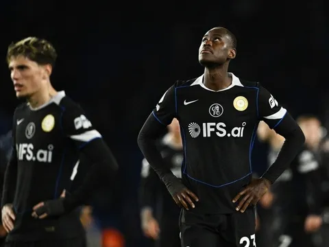 Chelsea nguy cơ thiết lập kỷ lục đáng quên trong lịch sử