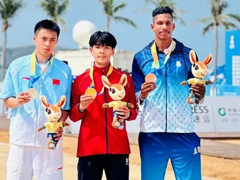 ABG6: Điền kinh giành huy chương vàng thứ 2 cho Đoàn Thể thao Việt Nam