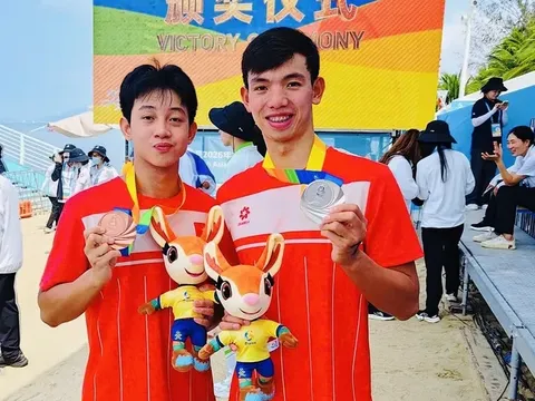 Môn Bơi - ABG6: Đội tuyển Việt Nam giành 1 huy chương bạc, 1 huy chương đồng nội dung bơi mặt nước mở cự ly 5km nam