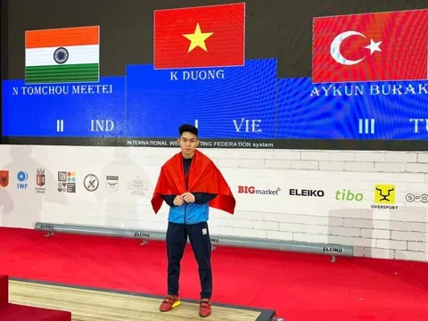 Việt Nam tham dự Giải vô địch Cử tạ trẻ thế giới 2026