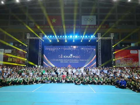 Khai mạc Para Pickleball Bắc Ninh 2026, lan tỏa tinh thần hòa nhập