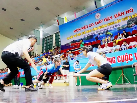 Giải Bắn nỏ, Đẩy gậy, Kéo co Đại hội Thể dục thể thao tỉnh Quảng Ninh năm 2026